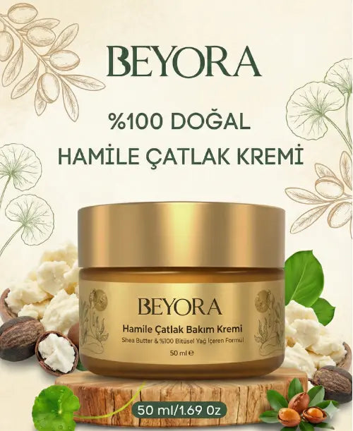 Hamile Çatlak Kremi | %100 Doğal Beyora