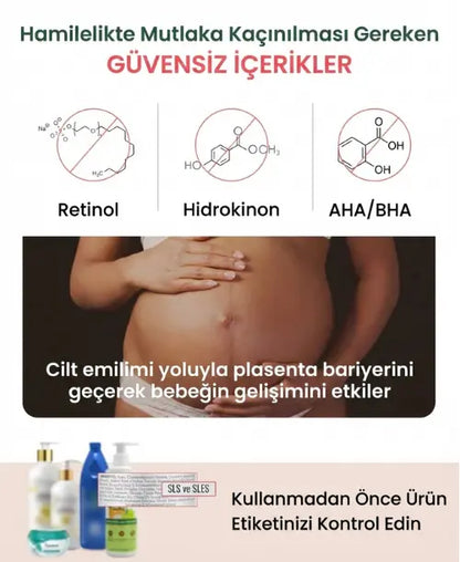 Hamile Çatlak Kremi | %100 Doğal Beyora